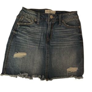 Mudd Blue Mini Skirt Casual 3 GUC